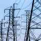 Power lines are seen on February 19, 2021 in Texas City, Texas.